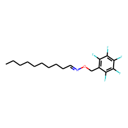 n-Decanal, o-[(pentafluorophenyl)methyl]oxime