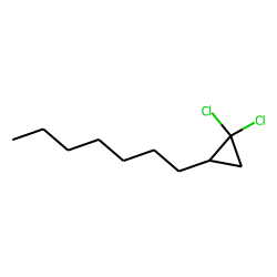 Cyclopropane, 1,1-dichloro-2-heptyl