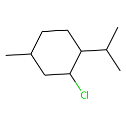 Cyclohexane, 2-chloro-4-methyl-1-(1-methylethyl)-, [1S-(1«alpha»,2«beta»,4«beta»)]-