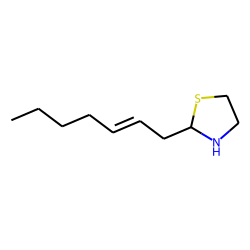 2-((Z)-2-heptenyl)thiazolidine
