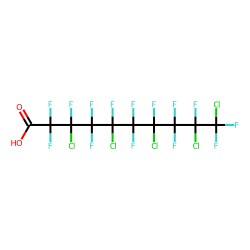 3,5,7,9,10-Pentachloro-2,2,3,4,4,5,6,6,7,8,8,9,10,10-tetradecafluorodecanoic acid