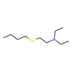 2-diethylaminoethyl butyl sulfide