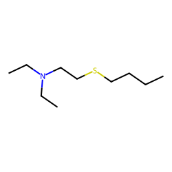 Butyl 2-diethylaminoethyl sulfide