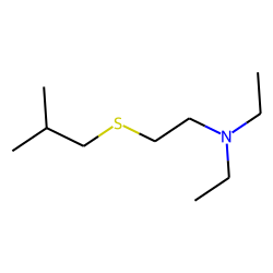 2-Diethylaminoethyl isobutyl sulfide