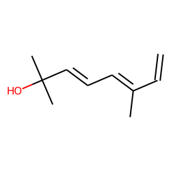 2,6-Dimethyl-3 (E),5 (Z),7-octatrien-2-ol