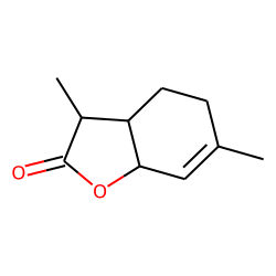 2(3H)-Benzofuranone, 3a,4,5,7a-tetrahydro-3,6-dimethyl-