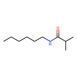 Isobutyramide, N-hexyl-