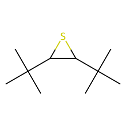 Thiirane, 2,3-bis(1,1-tert-butyl)-, trans-