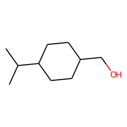 Cyclohexanemethanol, 4-(1-methylethyl)-, cis-