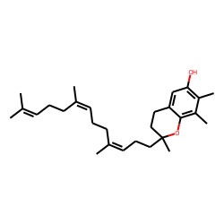 2H-1-Benzopyran-6-ol, 3,4-dihydro-2,7,8-trimethyl-2-[(3E,7E)-4,8,12-trimethyl-3,7,11-tridecatrien-1-yl]-, (2R)-