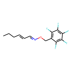 trans-2-Hexenal oxime, o-[(pentafluorophenyl)methyl]-
