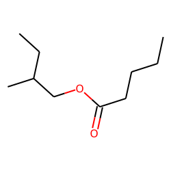 Pentanoic acid, 2-methylbutyl ester