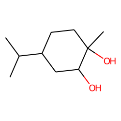 1,2-Cyclohexanediol, 1-methyl-4-(1-methylethyl)-