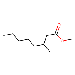 Octanoic acid, 3-methyl, methyl ester