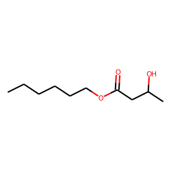 hexyl 3-hydroxybutanoate