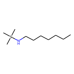 N-Trimethylsilyl-n-heptylamine