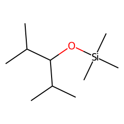 2,4-Dimethyl-3-pentanol, trimethylsilyl ether
