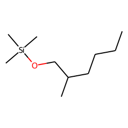 1-Hexanol, 2-methyl, TMS