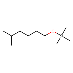 1-Hexanol, 5-methyl, TMS