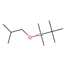 2-Methyl-1-propanol, tert-butyldimethylsilyl ether