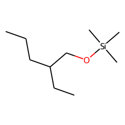 1-Pentanol, 2-ethyl, TMS