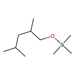1-Pentanol, 2,4-dimethyl, TMS