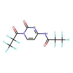 Cytosine, N,N'-di(pentafluoropropionyl)-