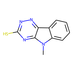 As-triazino[5,6-b]indole-3-thiol, 5-methyl-