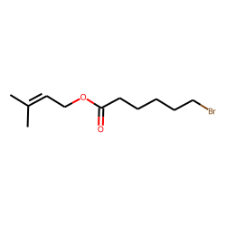 6-Bromohexanoic acid, 3-methylbut-2-enyl ester