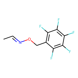 Acetaldehyde oxime, o-[(pentafluorophenyl)methyl]-