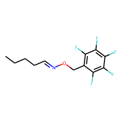 Pentanal O-pentafluorophenylmethyl-oxime
