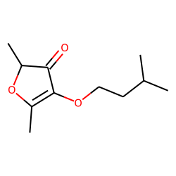 2,5-Dimethyl-4-(3-methylbutoxy)-3(2H)furanone