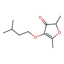2,5-dimethyl-4-(3-methylbutoxy)-3(2H)furanone