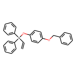 1-Benzyloxy-4-diphenylvinylsilyloxybenzene