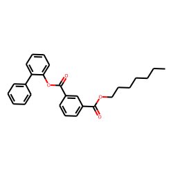 Isophthalic acid, 2-biphenyl heptyl ester
