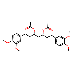 1,7-bis(3,4-Dimethoxyphenyl)heptane-3,5-diyl diacetate