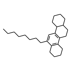 Chrysene, 1,2,3,4,4a,7,8,9,10,11,12,12a-dodecahydro-6-octyl-