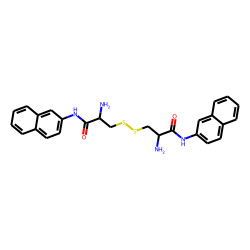 3,3'-Dithiobis[2-amino-n-(2-naphthyl)propionamide]