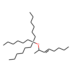 2-Trihexylsilyloxyoct-3-ene