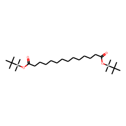 Tetradecanedioic acid, bis(tert-butyldimethylsilyl) ester