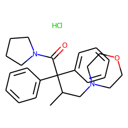 1-(3-Methyl-4-morpholino-2,2-diphenylbutyryl) pyrrolidine,hydrochloride