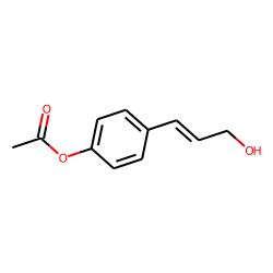 (E)-4-(3-Hydroxyprop-1-en-1-yl)phenyl acetate