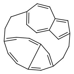 Pentacyclo[13.3.2.26,10.13,18.19,12]tetracosa-1,3(21),6,8,10,12(22),15,17,19,23-decaene