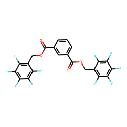Isophthalic acid, di(pentafluorobenzyl) ester