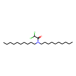 Dichloroacetamide, N,N-didecyl-