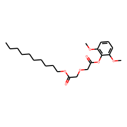 Diglycolic acid, decyl 2,6-dimethoxyphenyl ester