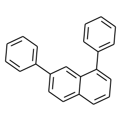 Naphthalene, 1,7-diphenyl-
