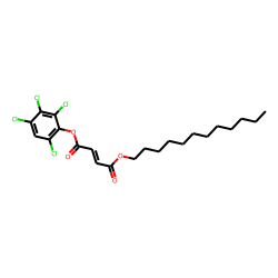 Fumaric acid, dodecyl 2,3,4,6-tetrachlorophenyl ester