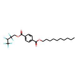 Terephthalic acid, decyl 2,2,3,4,4,4-hexafluorobutyl ester