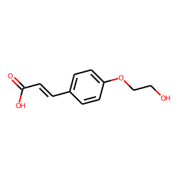 P-(2-hydroxyethoxy) cinnamic acid